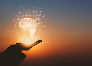 creative idea.Concept of idea and innovation Innovation